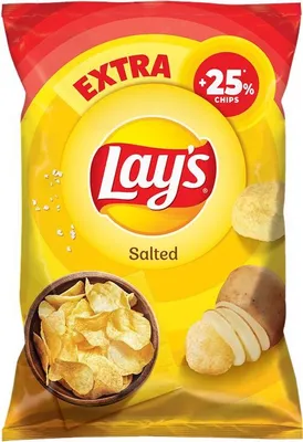 Zdjęcie produktu dla Lay's Chipsy Ziemniaczane Solone 163 G