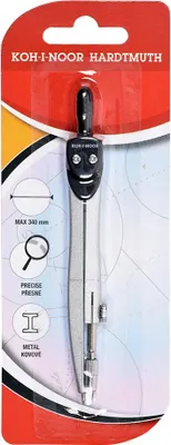 Obrázek produktu pro Koh-i-noor 4501 - kružítko kovové, mix barev