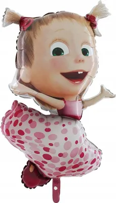 Obrázek produktu pro Fóliový balónek Masha Dress, 90 cm, Grabo