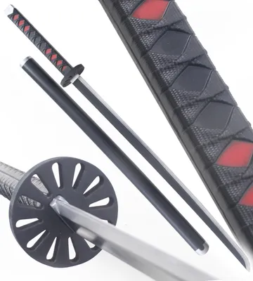 Produktbild von Anime Cosplay Katana aus Schaumstoff Kamado Tanjiro Schwert Kimetsu No Yaiba Tranjiro Latex-Schwert