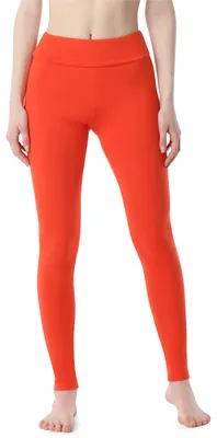 Image de Leggings longs en coton pour femme Merry Style MS10-429 (orange, XL)
