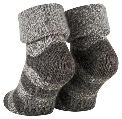 Produktbild von Piarini ABS Stoppersocken Wollsocken Wintersocken Norwegersocken Innenfrottee Da