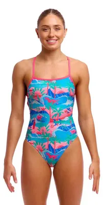 Produktbild von Funkita Stapped In Badeanzug Blau AUS 12 Frau Blau AUS 12