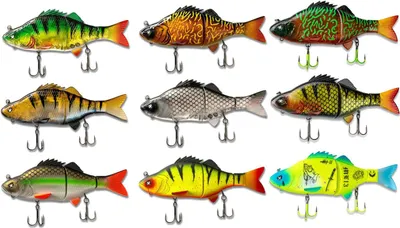 Produktbild von Monkey Lures Purge Glider 175 Toxic Zebra Swimbait