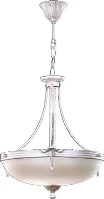 Produktbild von Kronleuchter Deckenleuchter Lüster Modern Deckenlampe Beige Glas Lampen