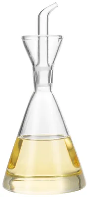 Productafbeelding van Oliedecanteerder 125 ml - Glazen Oliekan - Druppelvrij - Keukenhouder - Perfecte Gietopening - Ideaal Cadeau voor Koks