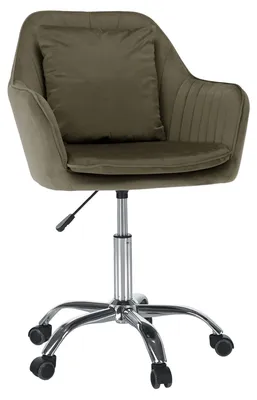 Obrázok produktu pre Kondela Kancelárske kreslo Klian - sivohnedá taupe (Velvet) / chróm