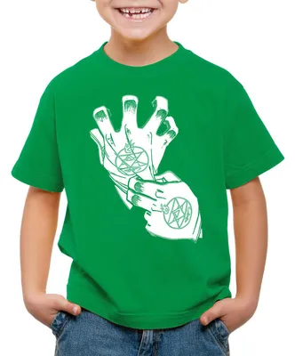 Produktbild von style3 Roy Alchemist Handschuh Kinder T-Shirt fullmetal