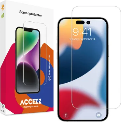 Image de Accezz Protecteur d'écran en verre trempé pour Apple iPhone 14 Pro Max