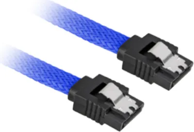 Image de Câble Sharkoon SATA III sleeve 0,30m bleu