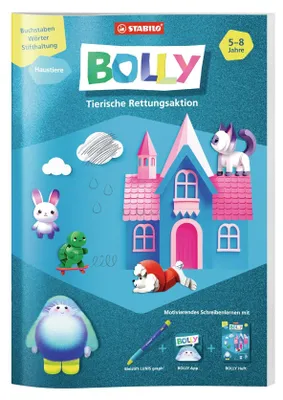 Produktbild von Übungsheft & App-Welt STABILO BOLLY – Haustiere – Passend zu smartem Schreiblern-Stift LUNIS graph