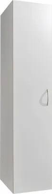 Produktbild von Mehrzweckschrank >MRK Multiraumkonzept< 1 Boden, 1 Stange, in WEISS - 40x185x68cm (BxHxT)