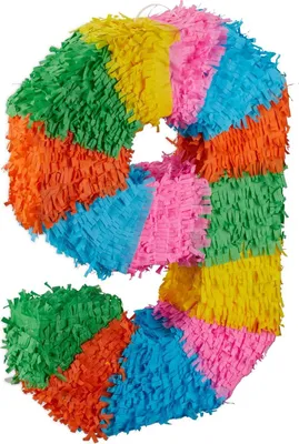 Image de Pinata numérotée anniversaire