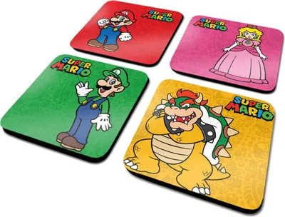 Produktbild von Super Mario M.& C. Untersetzer