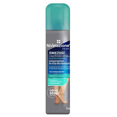 Immagine prodotto di Farmona Nivelazione Uomo Piedi Deodorante Antitraspirante Previene il Sudore 180ml
