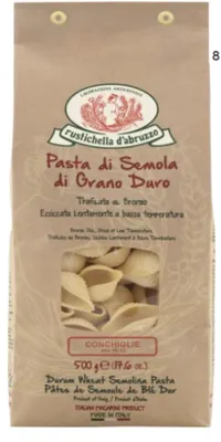 Produktbild von Conchiglie | Rustichella | Italienische Muschelnudeln | 500g