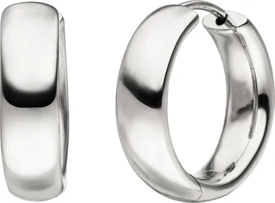 Produktbild von Creolen 925 Sterling Silber Ohrringe Silbercreolen Silberohrringe