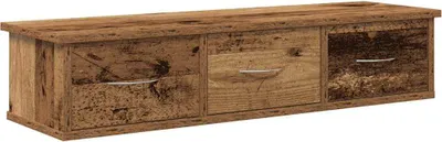 Produktbild von vidaXL Wandschrank Altholz-Optik 88x26x18,5 cm Holzwerkstoff