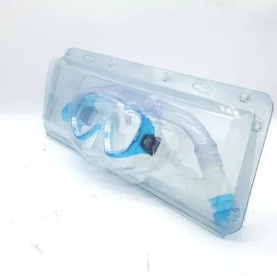 Produktbild von Cressi Ondina + Top Snorkel Combo - Kinder Schnorchelset - Clear/Aquamarine Clear/Aquamarine