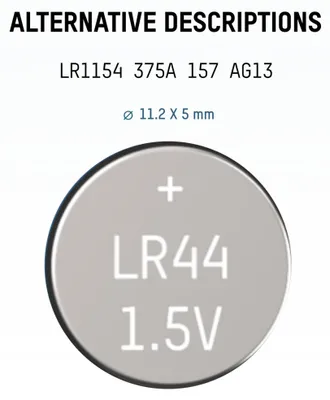 Produktbild von Ansmann 1516-0024, Einwegbatterie, SR44, Alkali, 1,5 V, 4 Stück(e), Sichtverpackung
