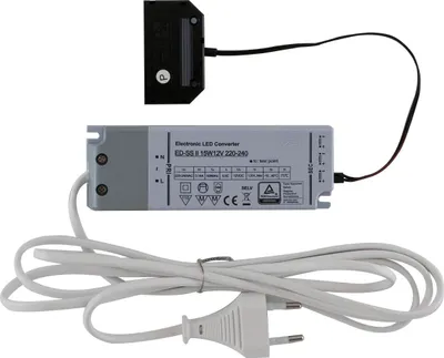Produktbild von L&S LED-Netzgerät NG37, 12 V/DC, 2 Anschlüsse + 6-fach Verteiler, Leistung 15 W