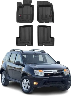 Image de Tapis de Sol pour Dacia Duster 2010-2018 TPE Noir