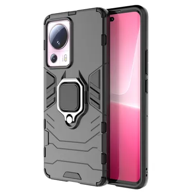 Zdjęcie produktu dla Hurtel 9145576277645, Pokrowiec, Xiaomi, 13 Lite, 16,6 cm (6.55"), Czarny