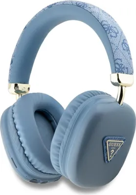 Immagine prodotto di Guess Cuffie intrauricolari Bluetooth 4G con logo a triangolo Blu