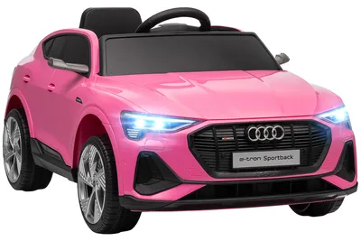 Productafbeelding van Elektrische kinderauto 12V Audi E-tron met afstandsbediening en veiligheidsgordel, voor kinderen van 3-5 jaar