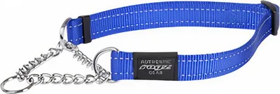 Produktbild von Rogz For Dogs Fanbelt Halfslip Halsband Blauw