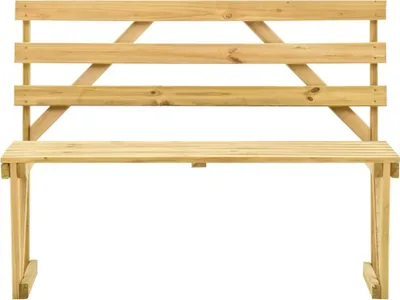 Produktbild von vidaXL Gartenbank 120 cm Kiefernholz Imprägniert