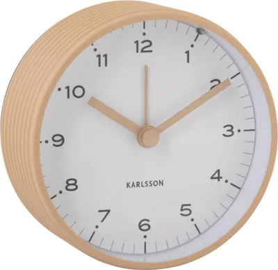 Produktbild von Karlsson - Wecker Circus Rings - Braun - Ø9cm