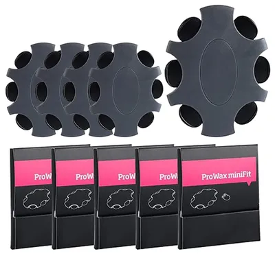 Produktbild von 5 Packung/30 Filter Hörgerätefilter für Oticon Prowax Minifit, Bernafon und Auditio Hörgeräte, Cerumenfilter für Hörgeräte Schützt vor Ohrenschmalz und Feuchtigkeit, Ersatz-Wachsschutzfilter