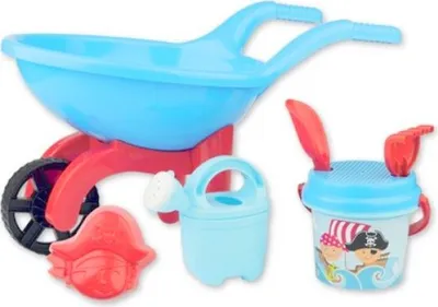 Zdjęcie produktu dla Taczka z zabawkami do piasku Piraci