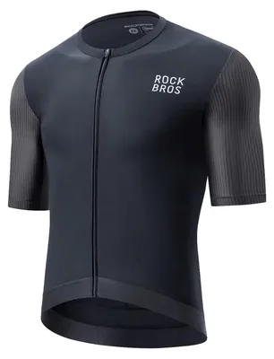 Zdjęcie produktu dla Koszulka rowerowa Rockbros 15200025 z krótkim rękawem rozmiar L - czarna