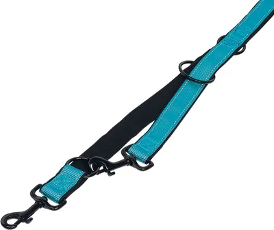 Produktbild von Nobby Führleine "Classic Reflect SOFT", türkis/schwarz, L: 200cm, B: 10mm