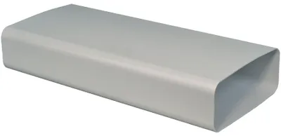 Obrázek produktu pro Ploché potrubí 222x89mm, ventilační potrubí 100cm bez objímky, digestoř