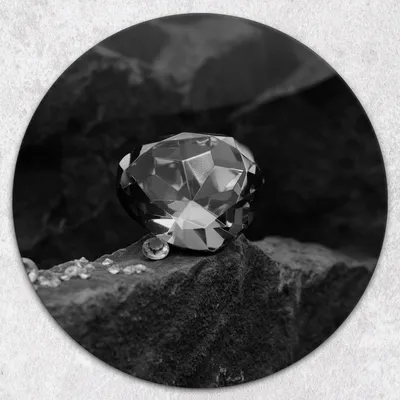 Produktbild von Glas-Herdabdeckplatten Glaskeramikkochfeld-Abdeckung Spritzschutz Glas Runden Schneidebrett fi40 cm - Diamanten Edelsteine