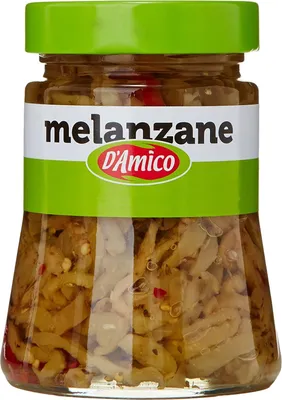 Produktbild von 3x D'Amico Melanzane A Filetti Auberginenfilets im Glas Gr.280