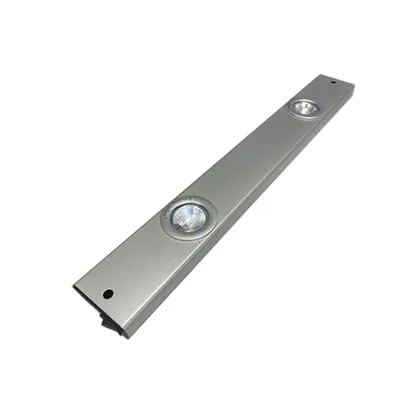 Image de 12100012 Unterschrankleuchte von Hi Lite 2x 20W Leuchtmittel und An-/ Ausschalter Chrom matt