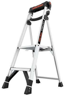 Zdjęcie produktu dla Aluminiowa Drabina Little Giant 2 Stopnie