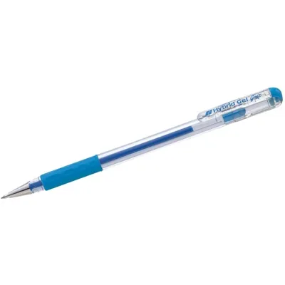 Zdjęcie produktu dla Roller Pentel Hybrid Gel Grip, jasnoniebieski, 0,3 mm
