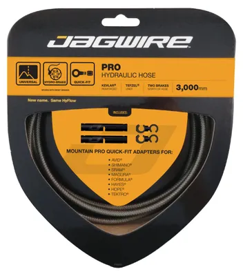 Produktbild von Jagwire Pro Universal Hydraulischer Bremsschlauch Schwarz Schwarz One Size