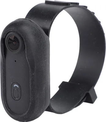 Obrázok produktu pre Malá akčná kamera, 8 MP kamera na obojku pre domáce zvieratá so zadným klipom na vlogovanie (čierna)