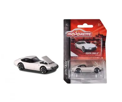 Produktbild von Majorette 212052010Q08 - Vintage Toyota 2000 GT weiss