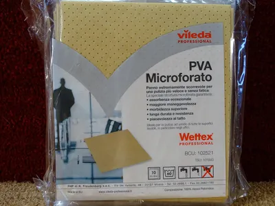 Obrázok produktu pre Vileda Wettex Professional: Profesionálna utierka z PVA s mikroperforáciou na mokré čistenie