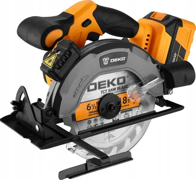 Obrázek produktu pro Akumulátorová okružní pila DEKO 1600W 3Ah 20V