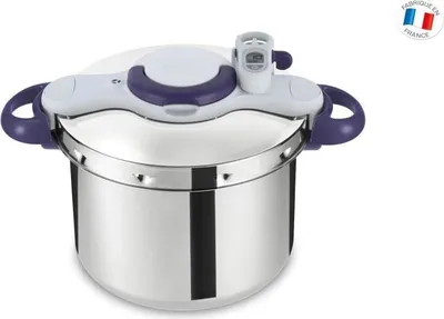 Image de Autocuiseur inox 9l - Seb - P4624900 - clipso minut perfect