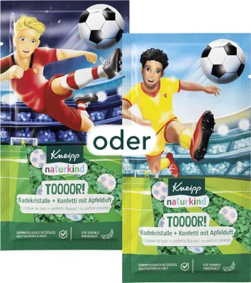 Zdjęcie produktu dla Kneipp Naturkind TOOOOR Kryształki do kąpieli z efektem konfetti 40 g