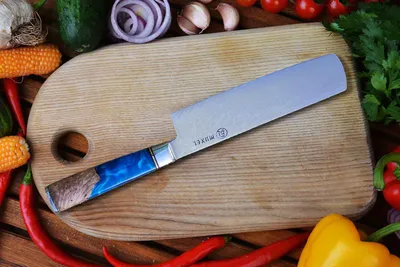 Immagine prodotto di Coltello Nakiri Il tradizionale coltello asiatico per verdure Mannaia di Damasco Coltello da macellaio